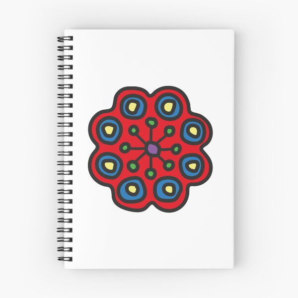 Item preview, Vibrant Orbital Mandala Art-Red designed and sold by GrafecShop.