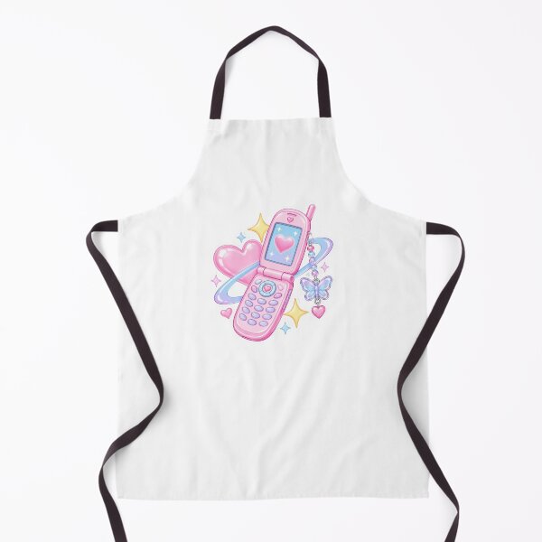 Item preview, Cute Pink Y2K Girly Aesthetic Flip Phone designed and sold by TinyToadletDesign.