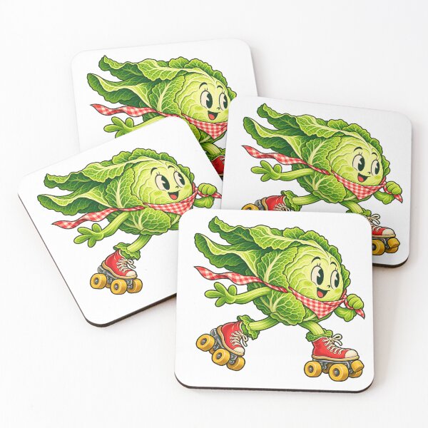 Item preview, Roller Skating Cabbage Retro Kitchen Rebel designed and sold by Drip stamp.