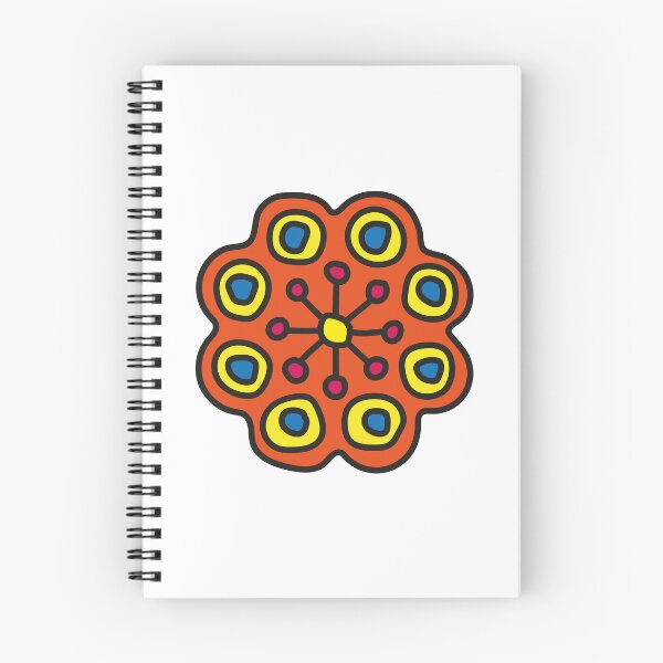 Item preview, Vibrant Orbital Mandala Art Orange designed and sold by GrafecShop.