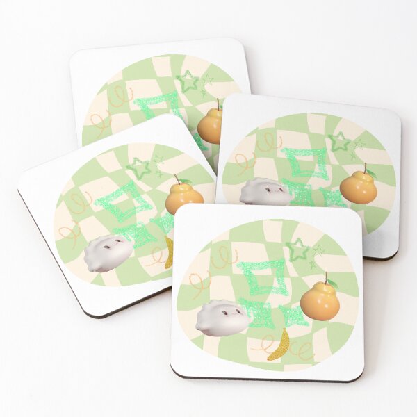 Item preview, Cute Weird Y2K Aesthetic Yellow Green Food designed and sold by TinyToadletDesign.