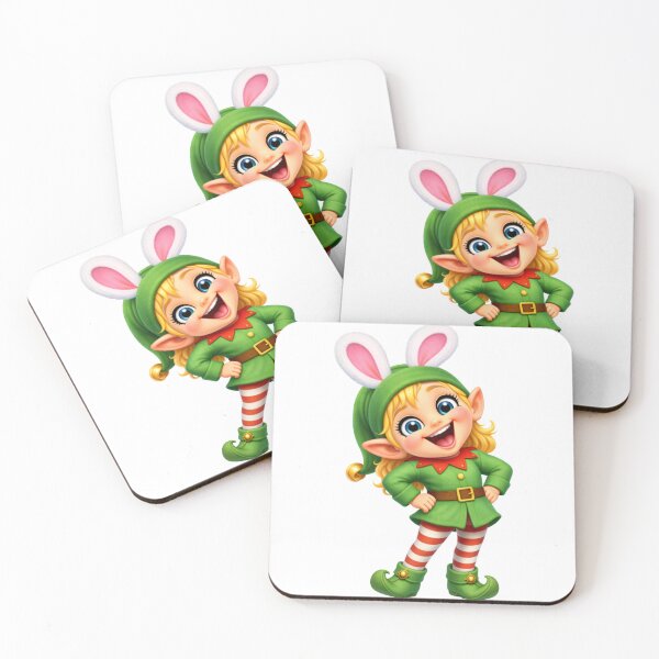Item preview, Cheerful Elf Girl Easter designed and sold by Sillytoe.