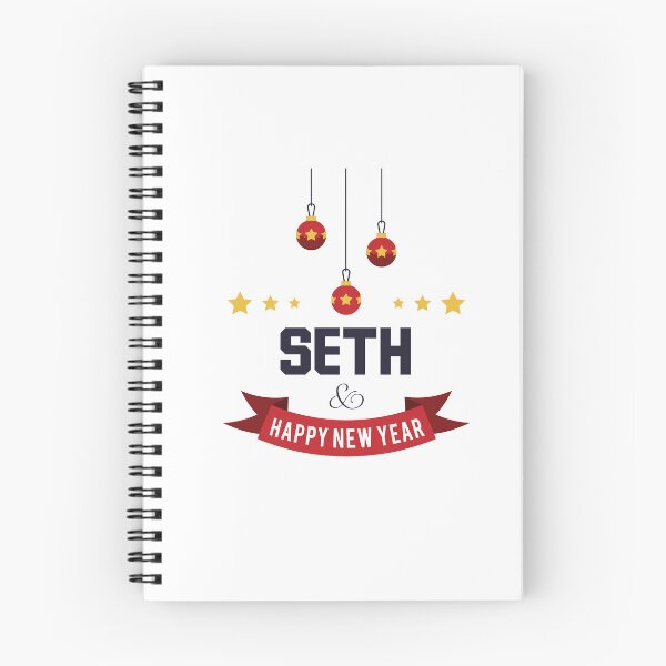 Item preview, Seth Funny Personalized Christmas Name – Cool Custom Holiday Gift for Men and Boys designed and sold by Oussinc.