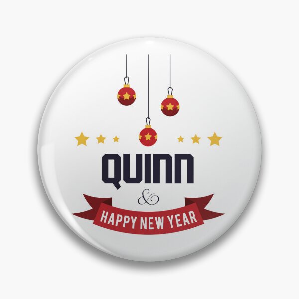 Item preview, Quinn Funny Personalized Christmas Name – Cool Custom Holiday Gift for Men and Boys designed and sold by Oussinc.