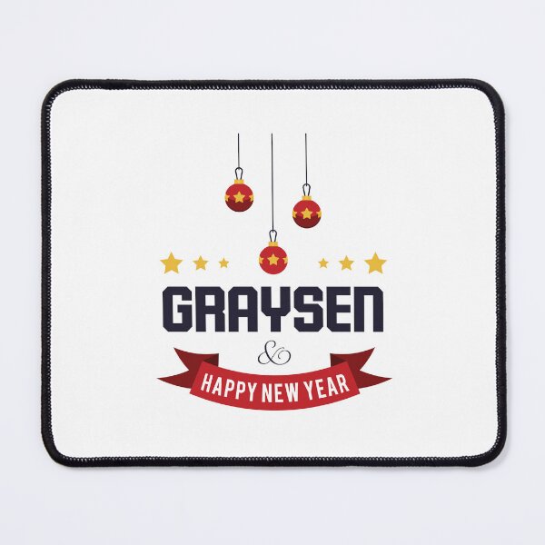 Item preview, Graysen Funny Personalized Christmas Name – Cool Custom Holiday Gift for Men and Boys designed and sold by Oussinc.