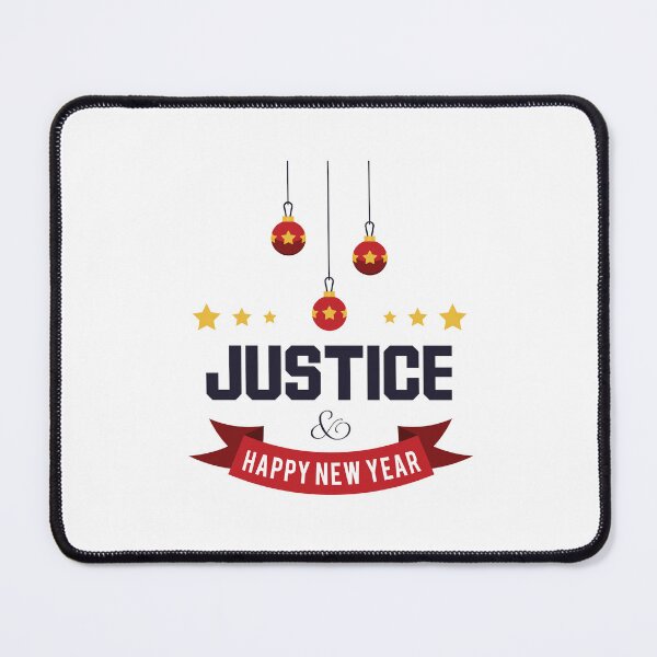 Item preview, Justice Funny Personalized Christmas Name – Cool Custom Holiday Gift for Men and Boys designed and sold by Oussinc.