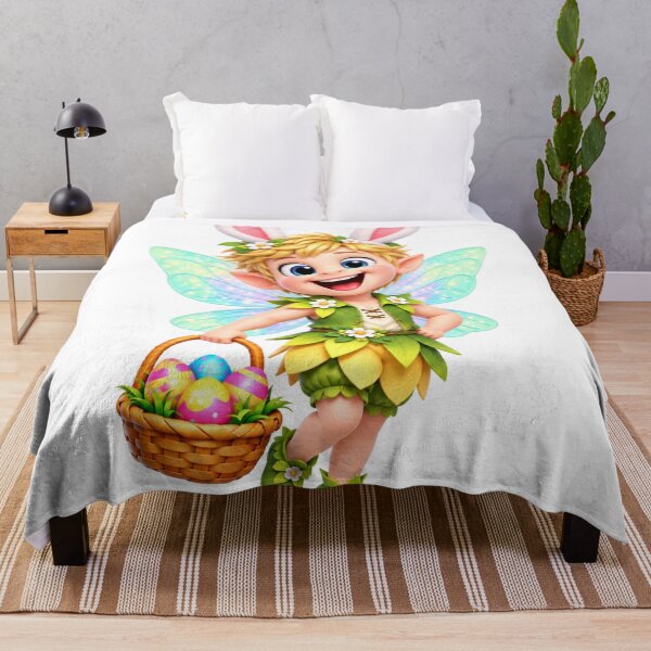 Item preview, Joyful Fairy Boy Easter designed and sold by Sillytoe.