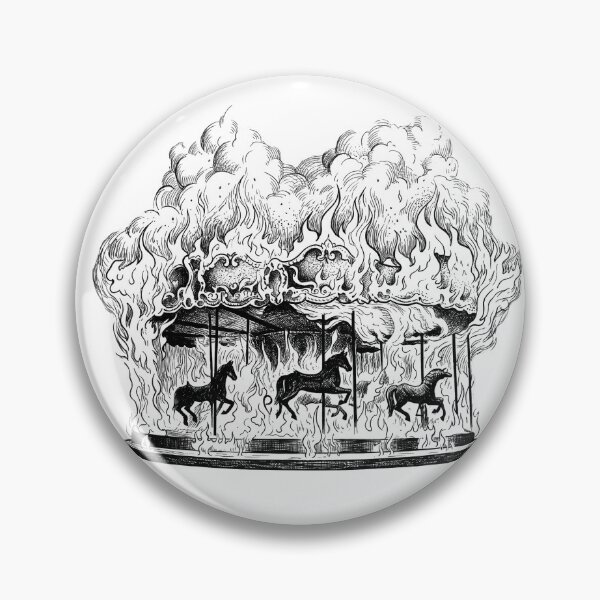 Item preview, Carousel on Fire designed and sold by Naux | Design & Illustration.