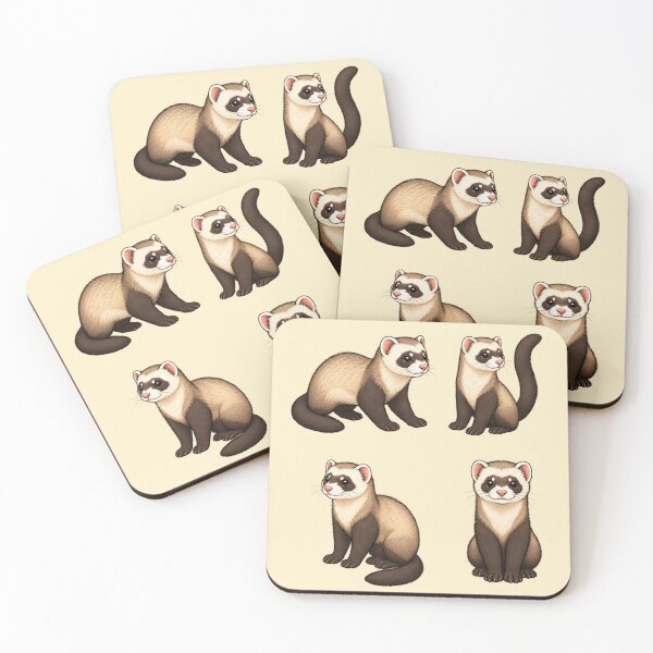 Item preview, Ferret Cute Ferret Lover Funny Sayings designed and sold by PatternFariss.