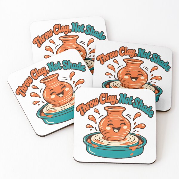 Item preview, Throw Clay Not Shade Funny Pottery Gift designed and sold by Artful Avenue.