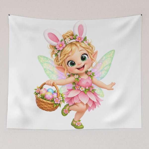 Item preview, Delightful Flower Fairy Girl Easter designed and sold by Sillytoe.