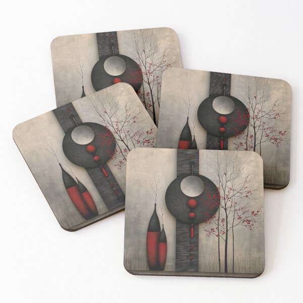 Item preview, Crimson and Obsidian Balance designed and sold by bloorose.