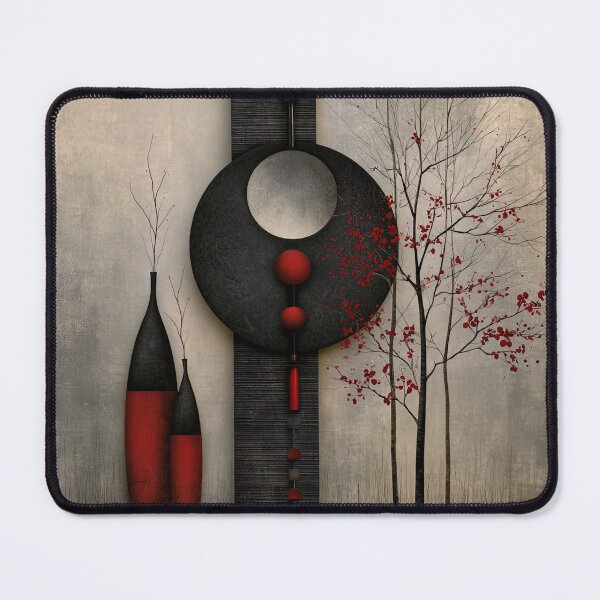 Item preview, Crimson and Obsidian Balance designed and sold by bloorose.