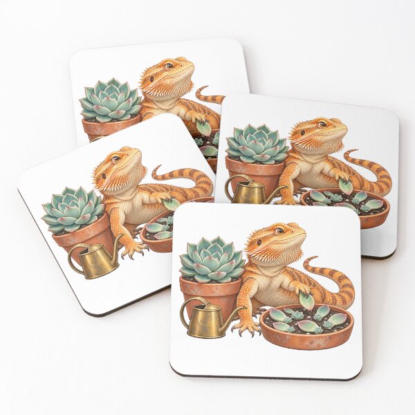 Item preview, Bearded Dragon Succulent Propagation Gardener designed and sold by Drip stamp.