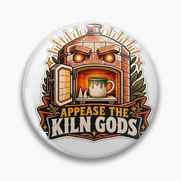 Item preview, Appease the Kiln Gods – Pottery Art designed and sold by Artful Avenue.