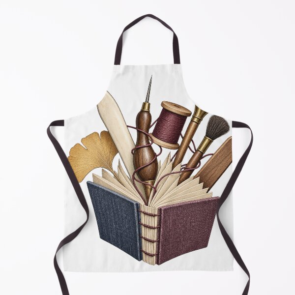 Item preview, Bookbinding Tools Bouquet Vintage Artisan Engraving designed and sold by Drip stamp.