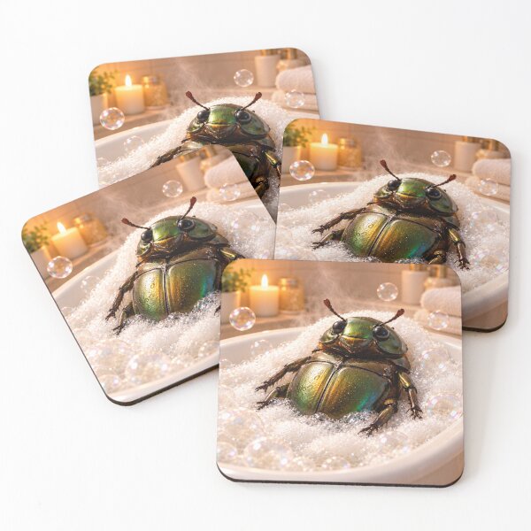 Item preview, Mellow Scarab Beetle Bubble Bath designed and sold by Sillytoe.