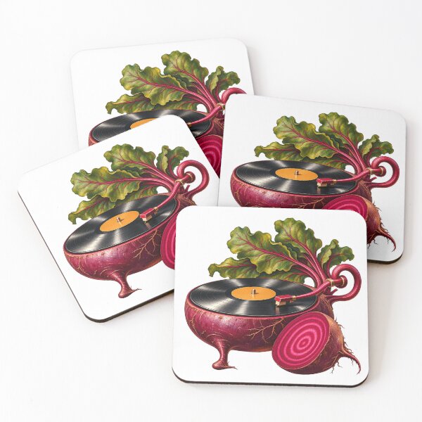 Item preview, Beetroot Disco Turntable Vinyl Garden Groove designed and sold by Drip stamp.