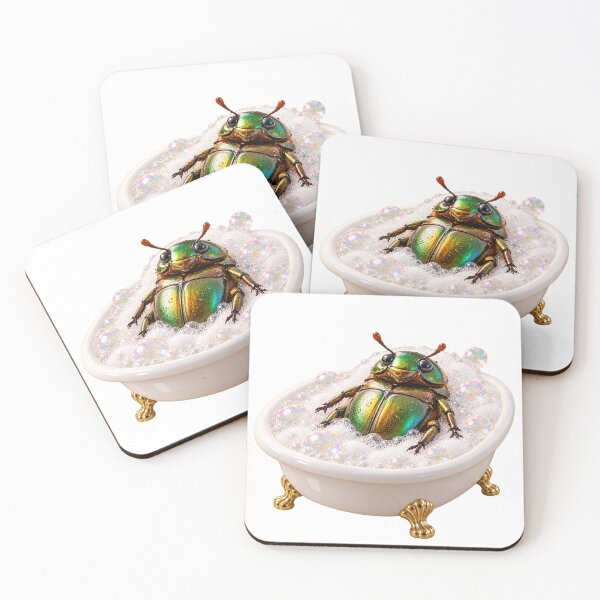 Item preview, Pampered Scarab Beetle Bathtub designed and sold by Sillytoe.