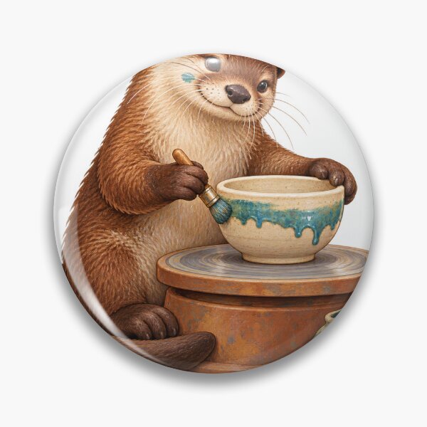 Item preview, River Otter Potter Glazing Speckled Stoneware designed and sold by Drip stamp.