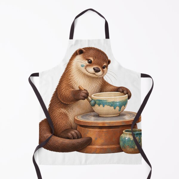 Item preview, River Otter Potter Glazing Speckled Stoneware designed and sold by Drip stamp.