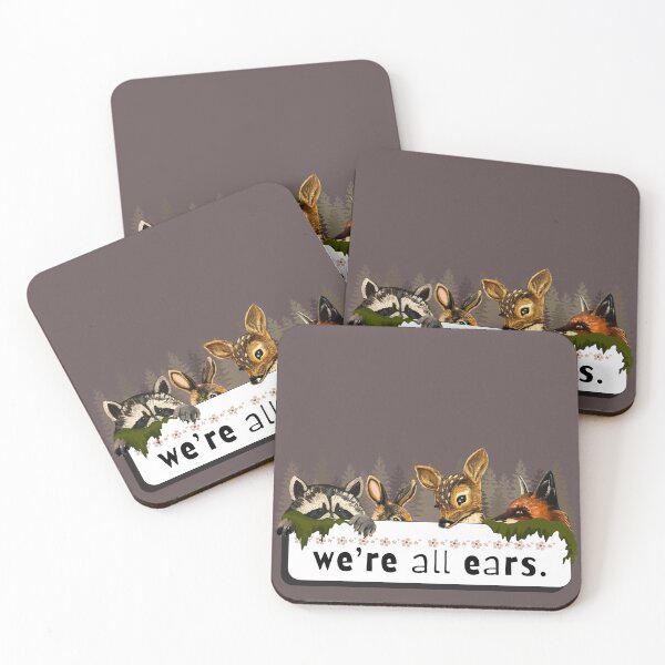 Item preview, We’re All Ears Woodland Animals designed and sold by ArtistsAtticWI.