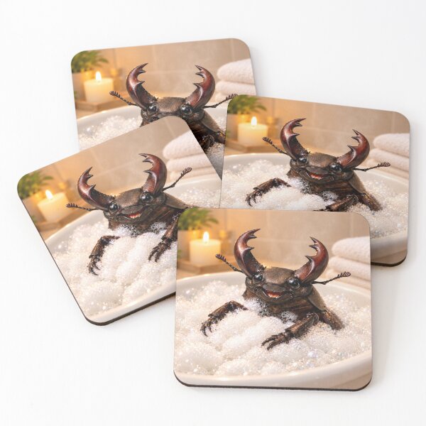 Item preview, Relaxed Stag Beetle Bubble Bath designed and sold by Sillytoe.