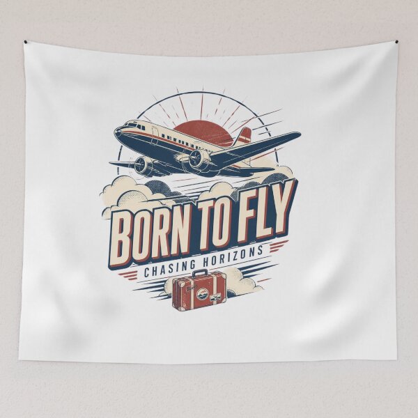 Item preview, Born to Fly Vintage Aviation designed and sold by aminomen.