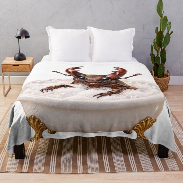 Item preview, Regal Stag Beetle Bathtub designed and sold by Sillytoe.