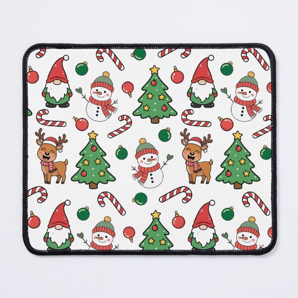 Item preview, Cute Christmas Gnomes Snowmen Reindeer and Candy Canes designed and sold by AleksaDesignMTL.