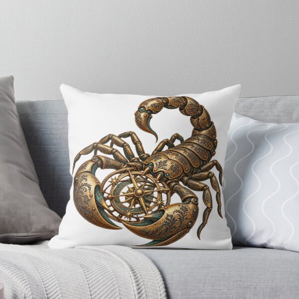 Item preview, Brass Scorpion Astrolabe Celestial Engraving designed and sold by Drip stamp.