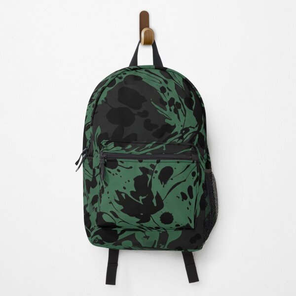 Item preview, Dark Green Paint Splatter Floral Camouflage Pattern designed and sold by Owcomm.