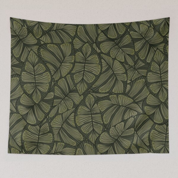Item preview, Canopy - Moody - Muddy Olive designed and sold by Fabricatemyart.