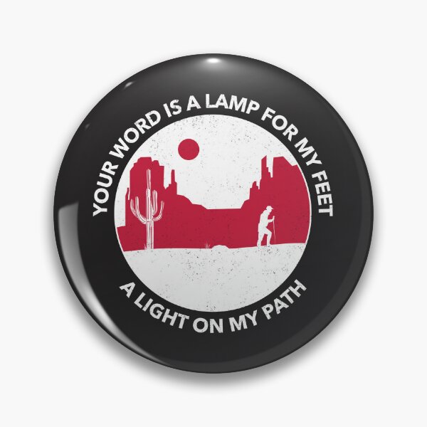 Item preview, YOUR WORD IS A LAMP FOR MY FEET, A LIGHT FOR MY PATH CHRISTIAN APPAREL  designed and sold by VFamDesigns.