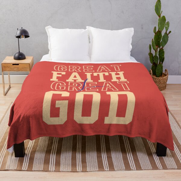 Item preview, Great Faith Great God - Holy Ghost Spirituality Messiah Inspiring Community Word - Gift Sets For Women - Red designed and sold by Doiemacreations.