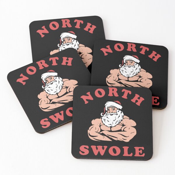 Item preview, North Swole Santa Muscle Graphic designed and sold by Noctilune.