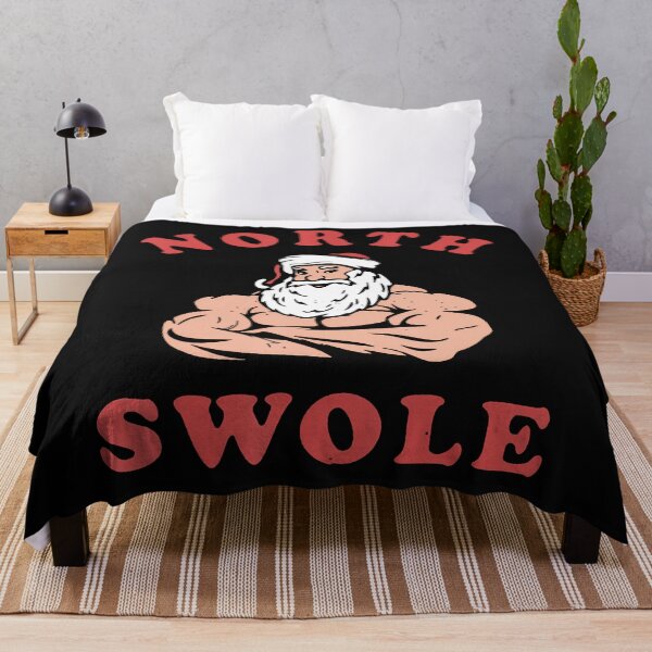 Item preview, North Swole Santa Muscle Graphic designed and sold by Noctilune.