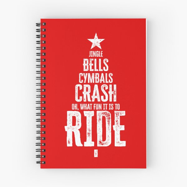 Item preview, Jingle Bells cymbals Crash, oh, what fun it is to Ride designed and sold by I-dsgn.