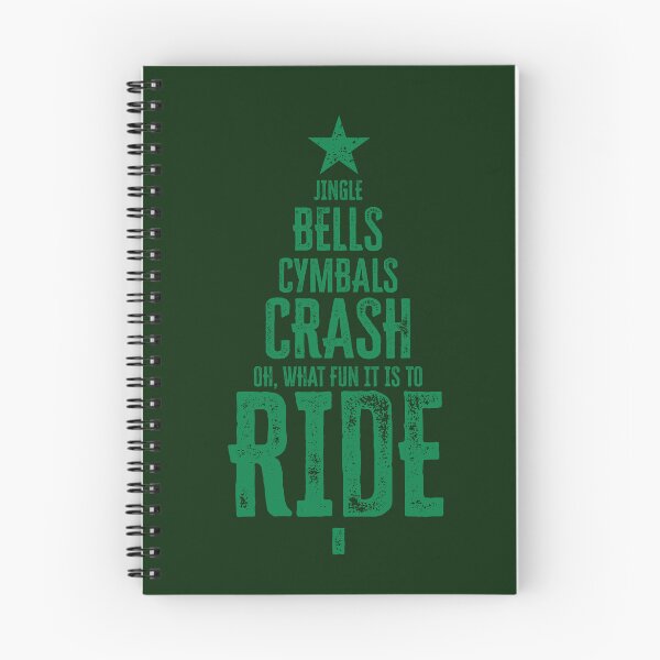Item preview, Jingle Bells cymbals Crash, oh, what fun it is to Ride designed and sold by I-dsgn.