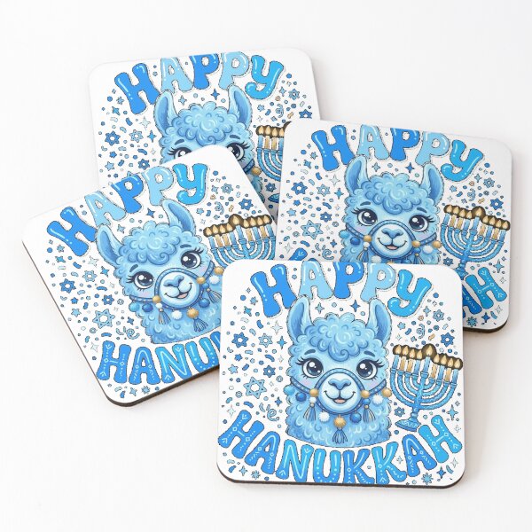 Item preview, HANUKKAH LLAMA Essential T-Shirt designed and sold by BlaqboyDesigns.