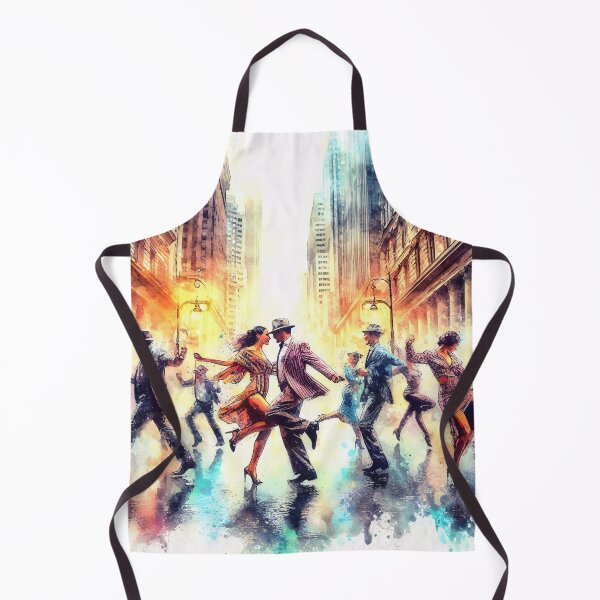 Item preview, Vibrant street dance scene with dynamic figures and urban backdrop designed and sold by homydesign.