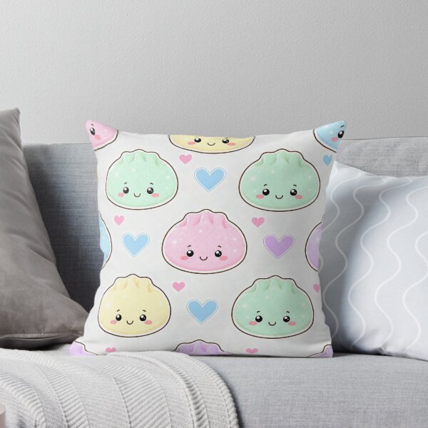 Item preview, Cute Pastel Kawaii Glitter Dumpling Pattern designed and sold by Luvahawb.