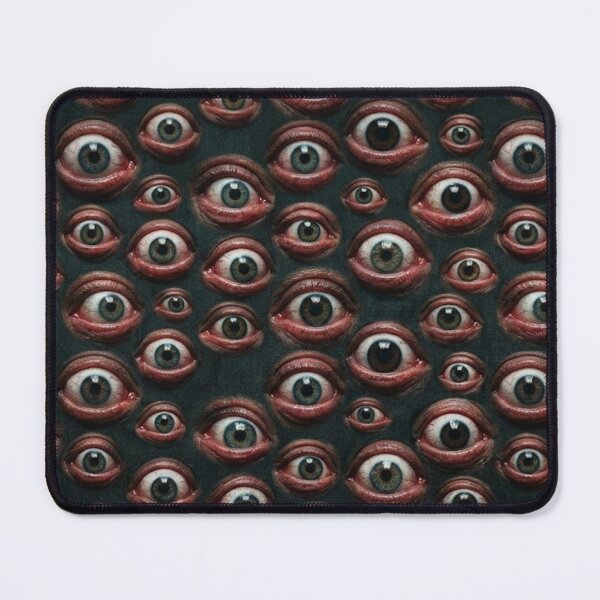Item preview, Disturbing Gaze – Realistic Globular Eye Pattern designed and sold by Axokris.