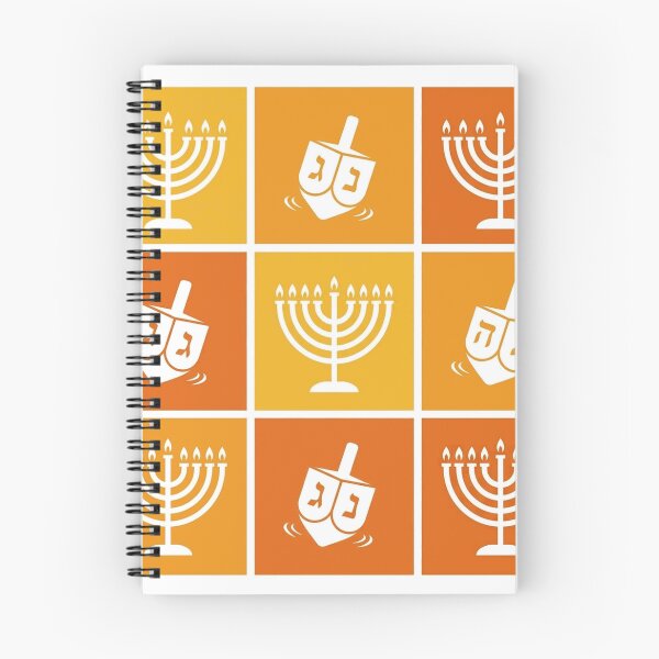 Item preview, Hanukkah Yellow Pattern Dreidel Menorah Classic T-Shirt designed and sold by Cute-Pretty.