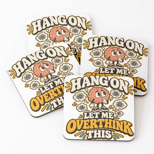Item preview, Let Me Overthink This – Funny Overthinking & Introvert Humor designed and sold by Wow-arts.