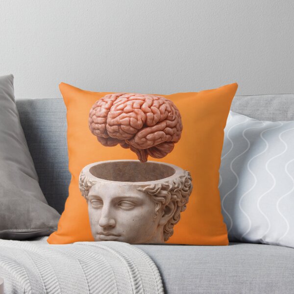 Item preview, Conceptual Marble Head with Floating Human Brain designed and sold by homydesign.