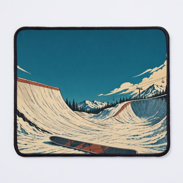 Item preview, Vintage Snowboard Halfpipe designed and sold by BlueBerry45.
