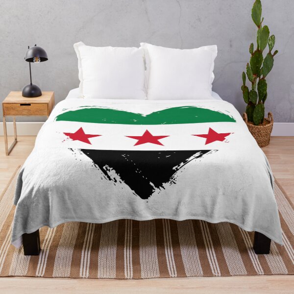 Item preview, Distressed Syria Flag Heart SY designed and sold by shitpostee.