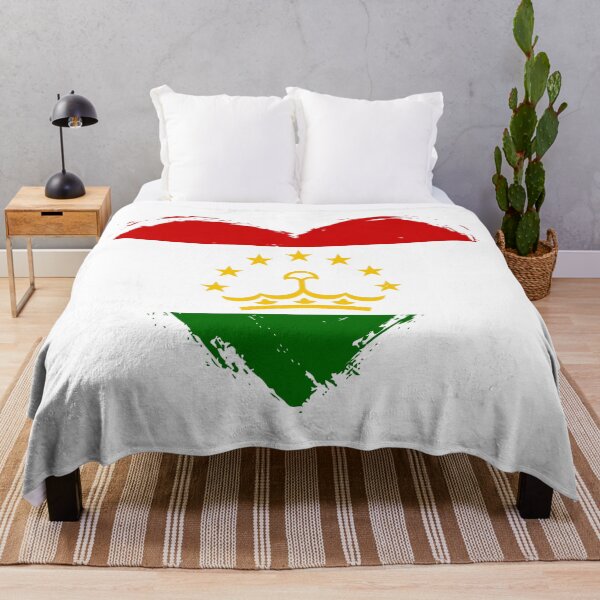 Item preview, Distressed Tajikistan Flag Heart TJ designed and sold by shitpostee.