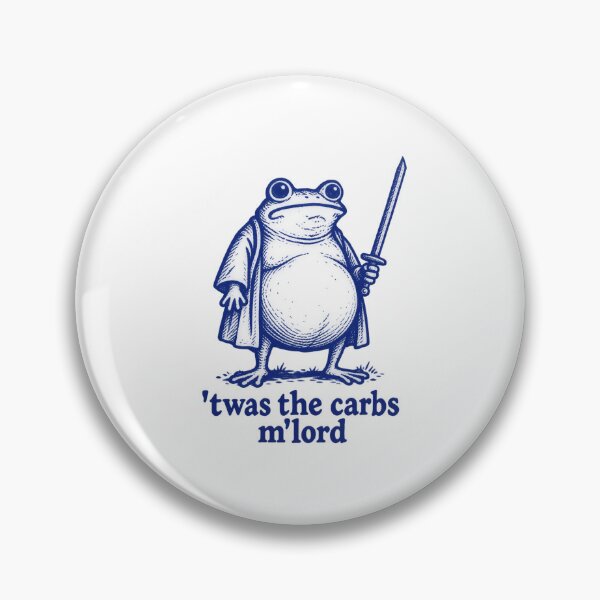 Item preview, Twas the Carbs M’Lord Frog designed and sold by emilydabblese.